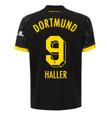 Borussia Dortmund Sebastien Haller #9 Replika Udebanetrøje 2023-24 Kortærmet